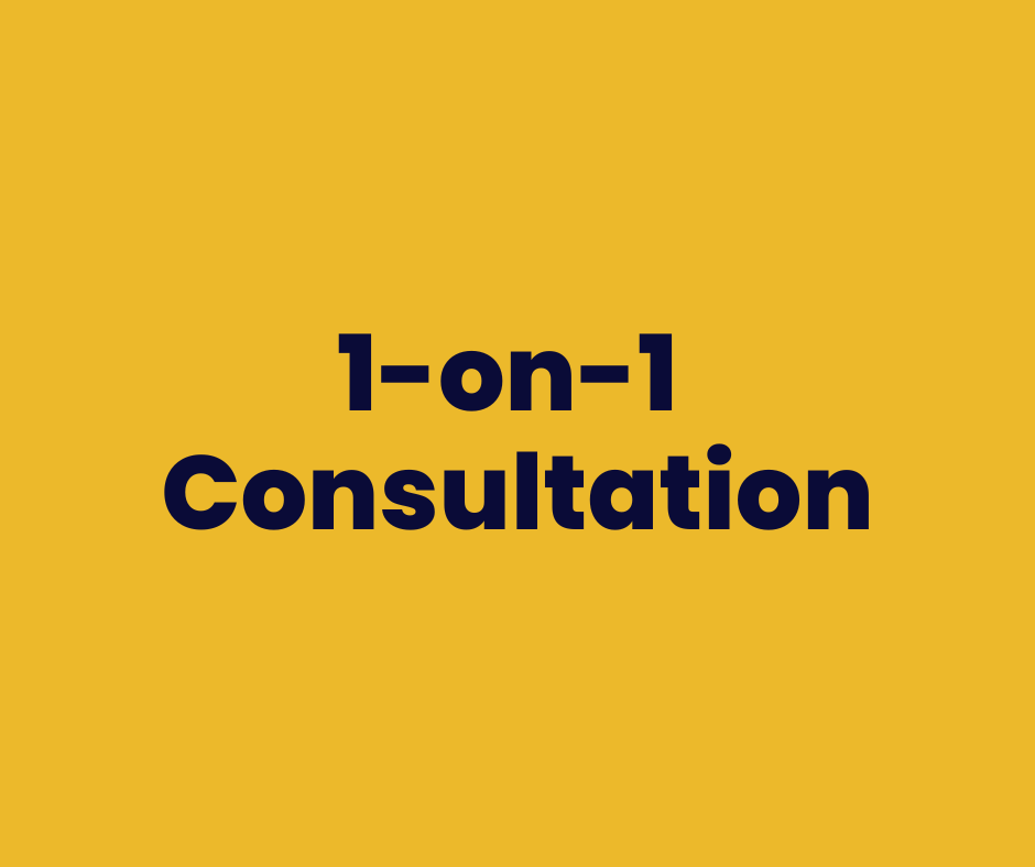 1-on-1 Consultation