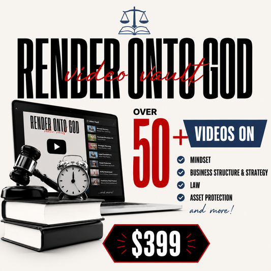 Render Onto God Video Vault